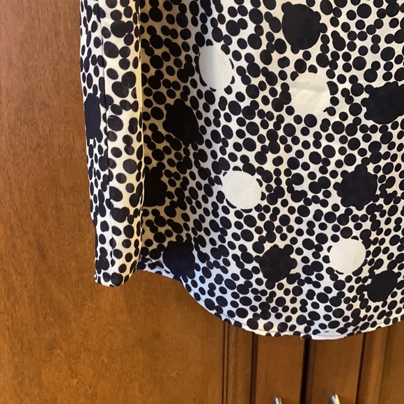 CAbi blue and white polkadot tank Jot Top - Picture 7 of 11